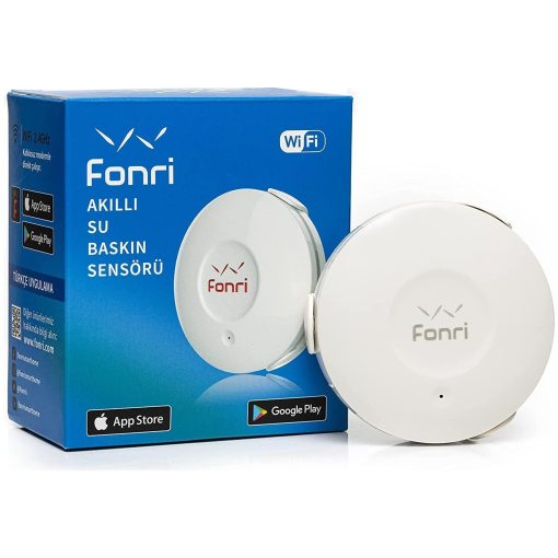 FONRI Wİ-Fİ AKILLI SU BASKINI SENSÖRÜ NAS-WS02W  ( TEK BAŞINA KULLANILABİLİR)