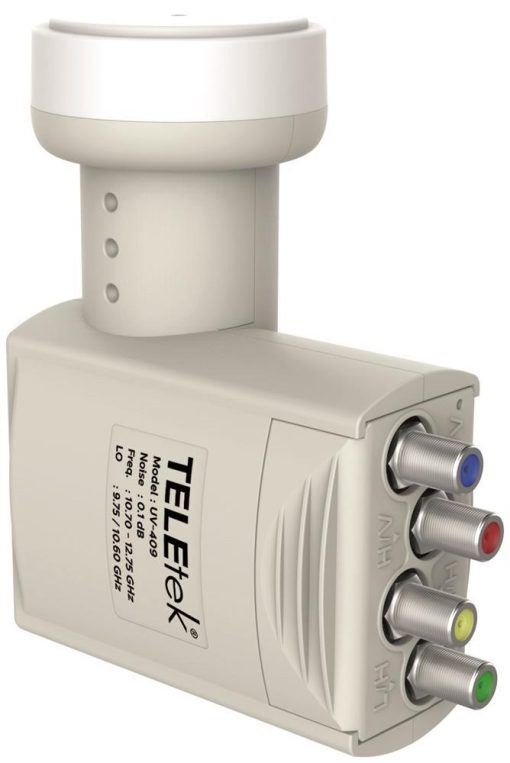 TELETEK UV-409 UNIVERSAL QUATTRO LNB